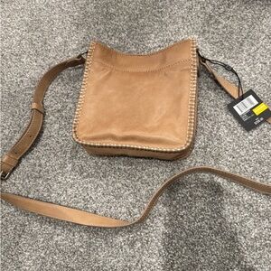 Frye beige crossbody purse. New with tags.